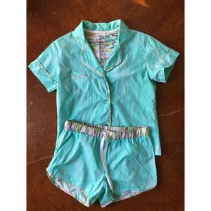 Iza Pearl 2 Piece Pajama Set - Soft & Cozy Shorts